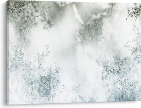 Obraz abstracji liści (70x50 cm)