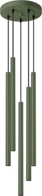Zielona stylowa lampa wisząca M088 D5-F30