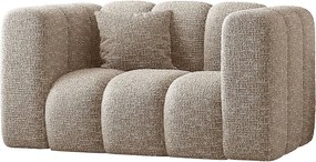 Fotel Grand, tkanina Haga, Beżowy