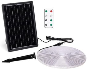 Aigostar - LED Taśma solarna ściemnialna LED/10W/3,2V 10 m 6500K IP65 + pilot