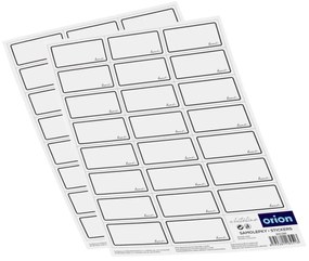 Orion Zestaw naklejek WHITELINE 2 x 23 szt.