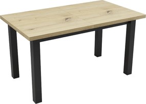 Stół prostokątny rozkładany 80x140/180 Artisan R-6 + nogi drewniane