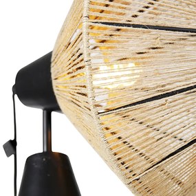 Wiejska lampa podłogowa na trójnogu - Jenthe Rustykalny / Vintage Oswietlenie wewnetrzne