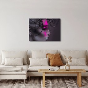 Obraz na szkle kobiety (70x50 cm)
