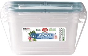 Pojemniki na żywność 3 szt. Snipslock – Snips