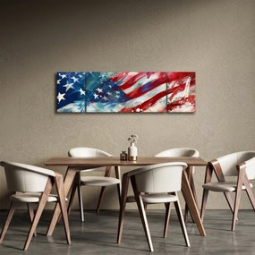 Obraz - Flaga USA (170x50 cm)