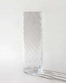 Wazon Crytal Twist 15x15x45 cm