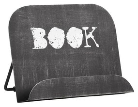 Czarny metalowy stojak na książkę LABEL51