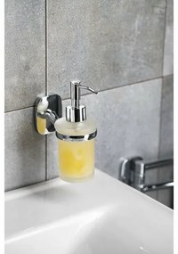 AQUALINE RB119 Rumba Dozownik mydła 160 ml, szkło mleczne