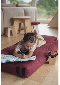 Dziecięcy fotel rozkładany Karup Design Mini Hippo Dark Grey