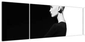 Obraz - Kobieta à la yin i yang (170x50 cm)