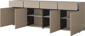 Komoda INCROCIO 225 cm do Salonu Sypialni Odcienie beżu