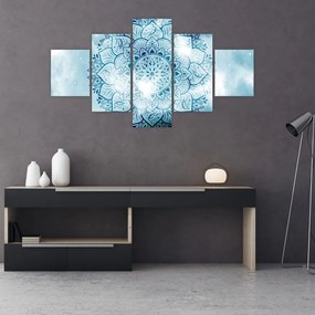 Obraz - Niebiańska mandala (125x70 cm)