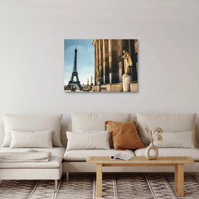 Obraz z placu Trocadero, Paryż (70x50 cm)