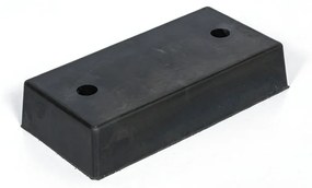 Odbój gumowy do ramp, 250 x 500 x 100 mm