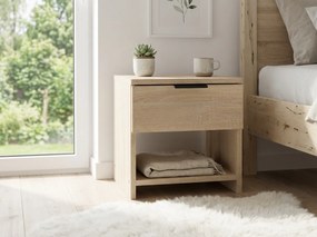 Stoliki nocne HAVANA (2 szt.), dąb sonoma