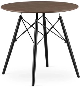 Skandynawski stół kuchenny 80 cm jesion - Fivi 7X