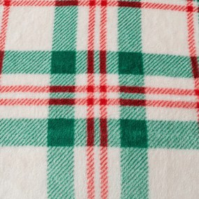 Mikropluszowy koc WINTER PLAID, kolorowy Rozmiar: 200 x 220 cm