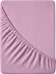 PrzytulneMieszkanie.pl Prześcieradło frotte EXCLUSIVE różowe 200x220 cm