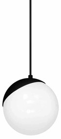 Lampa wisząca, potrójna, czarna, SFERA BLACK 3xE14