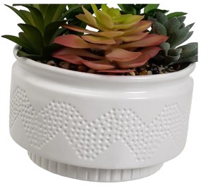 Sztuczne rośliny zestaw 2 szt. (wysokość 19 cm) Cactus – Casa Selección