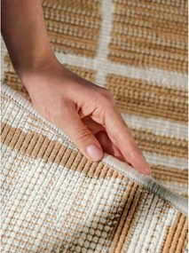 Kremowy/w naturalnym kolorze okrągły dywan odpowiedni na zewnątrz ø 160 cm Haringey Crouch – Ted Baker