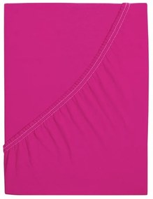 PrzytulneMieszkanie.pl Prześcieradło jersey do łóżeczka dziecięcego EXCLUSIVE 70x140 cm purpurowe