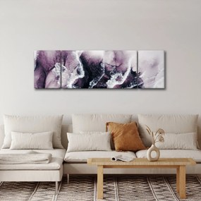 Obraz - Fioletowy marmur N⁰2 (170x50 cm)