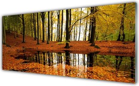 Panel Kuchenny Głęboka Zieleń Lasu