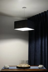 Lampa wisząca KWADRO LEN 004-40w20 granatowa/szara BPS KONCEPT