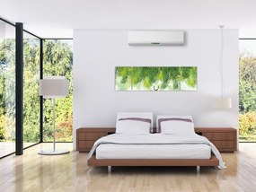 Obraz - Jeleń w lesie (170x50 cm)