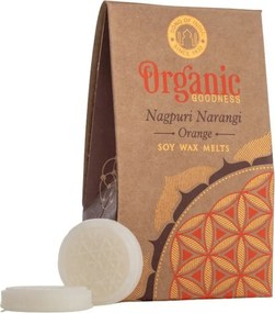 Organiczny wosk topiący się w monetach Flower of Life, Na gpuri Narangi - Orange