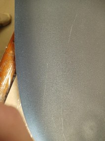 PROMOCJA Krzesło do jadalni OSAKA plastikowe, antracytowe II. gatunek
