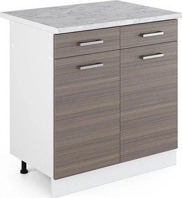 Szafka dolna do kuchni szlachetna szarość 80x60x81.6 r-line