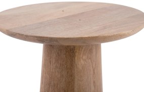 Stolik kawowy drewniany FORCE, Ø 35,5 cm
