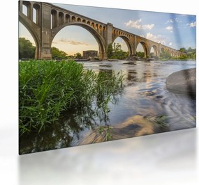 Obraz na szkle - Most kolejowy w Richmond (70x50 cm)