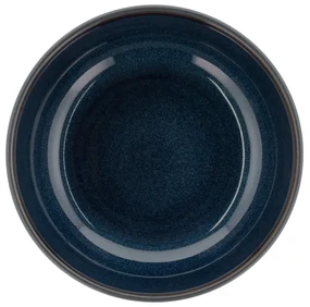 Czarno-granatowa kamionkowa misa ø 18 cm – Bitz