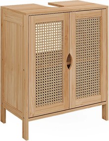 Szafka pod umywalkę bambus 48x29x60 liora