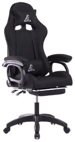 Czarny fotel gamingowy SNAKE