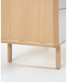 Szaro-naturalna szafka nocna Anielle – Kave Home