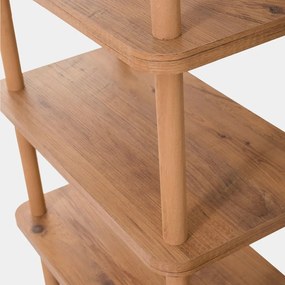 Regał w dekorze sosny 80x168,5 cm Step – Kalune Design