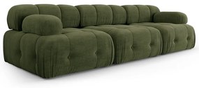 Ciemnozielona sofa 288 cm Ferento – Cosmopolitan Design