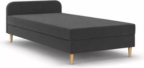 Łóżko kontynentalne Peggie 80x200 / 90x200 / 120x200 z wbudowanym materacem bonellowym