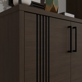 Dwudrzwiowa komoda z lamelami Eufemius 221L
