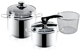 Orion Szybkowar ze stali nierdzewnej Profi Duo, 5 l, 3,5 l