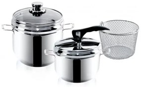 Orion Szybkowar ze stali nierdzewnej Profi Duo, 5 l, 3,5 l
