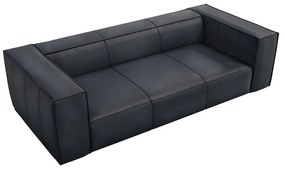Ciemnoniebieska skórzana sofa 227 cm Madame – Windsor &amp; Co Sofas