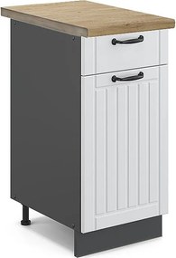 Szafka dolna do kuchni biały domek wiejski 40x60x82 fame-line