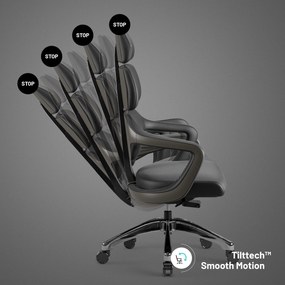 Fotel gabinetowy Diablo V-Modular, Carbon Black