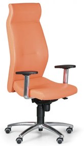 Fotel biurowy MEGA, pomarańczowy